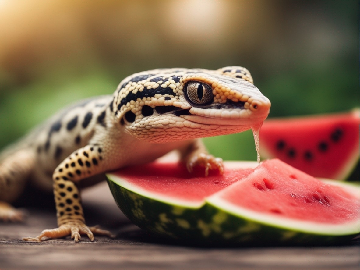 Can Leopard Geckos Eat Watermelon ?