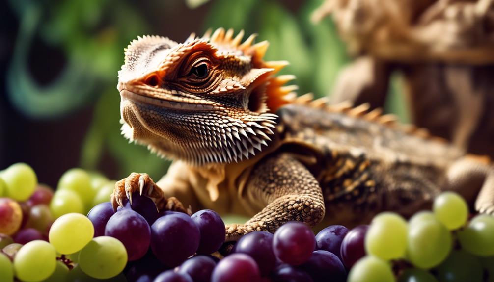 grapes for bearded dragons