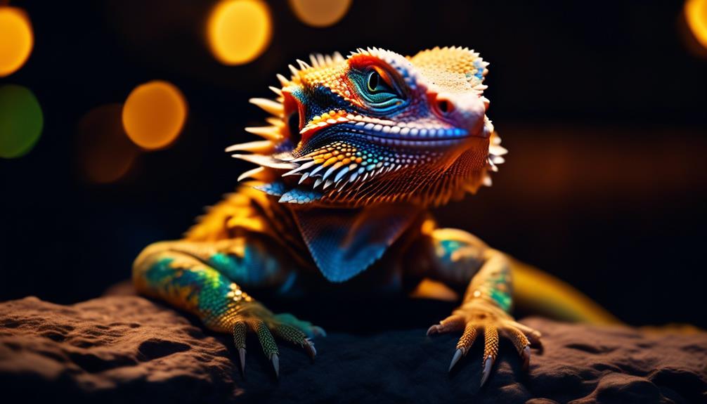 indicators of a healthy bearded dragon