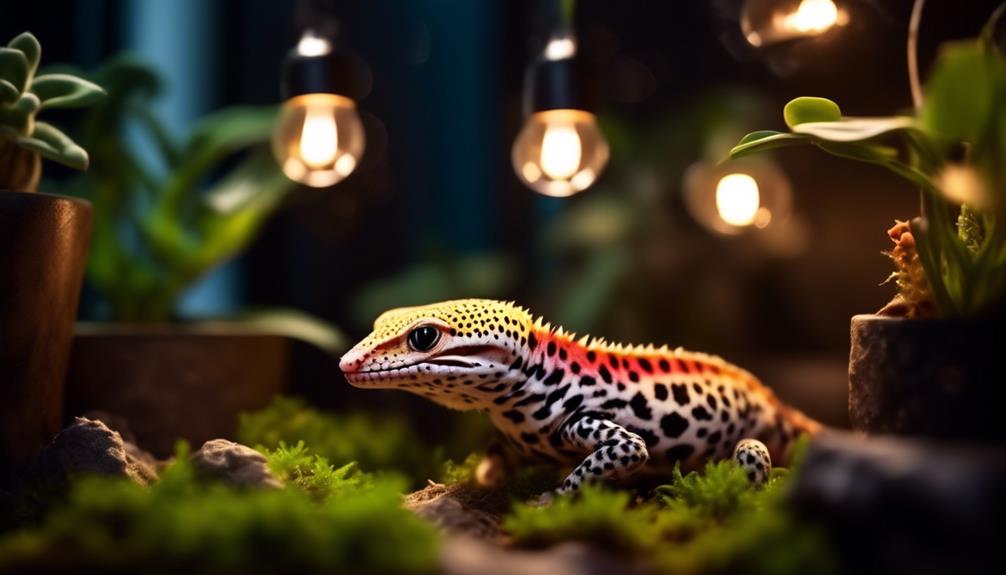 leopard gecko lighting needs