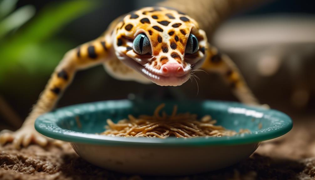 leopard geckos not eating